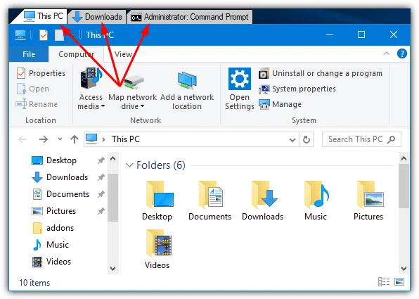 Как да получите раздели на File Explorer в Windows 10