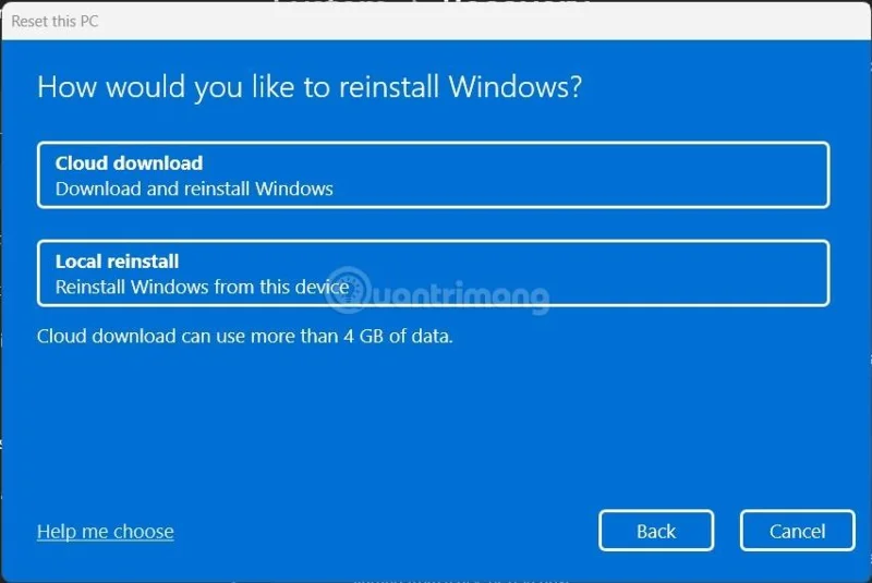 Jak resetovat Windows 11, obnovit původní nastavení Windows 11