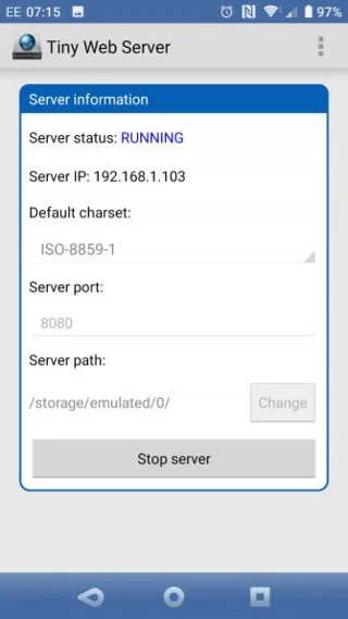 Hogyan lehet az Android készüléket webszerverré alakítani Hogyan lehet az Android készüléket webszerverré alakítani