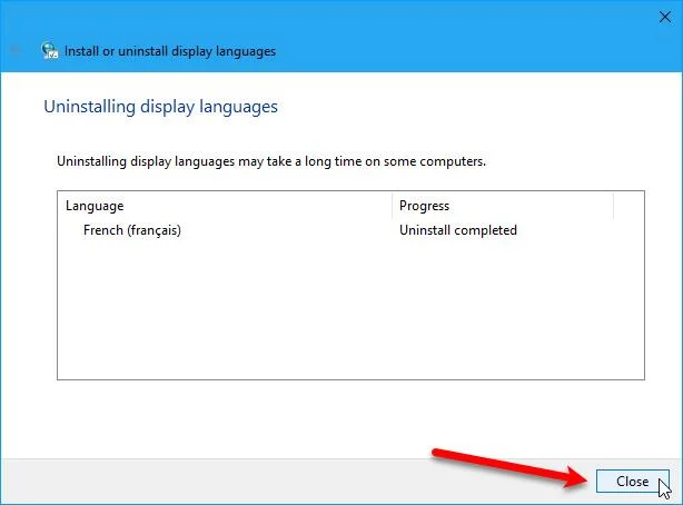 Hur man ändrar systemspråk i Windows 10
