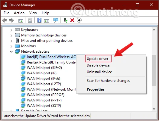 Åtgärda fel från wifi-anslutning på Windows 10, 8, 7 och Vista