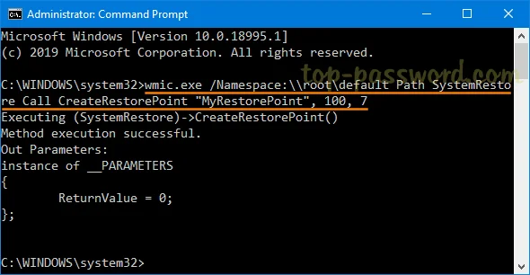 Instruktioner för att skapa säkerhetskopierings- och återställningspunkter (återställningspunkt) på Windows 10