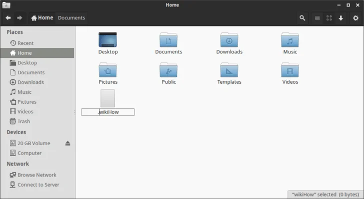 Trick att dölja filer eller mappar på Windows, Mac OS X och Linux