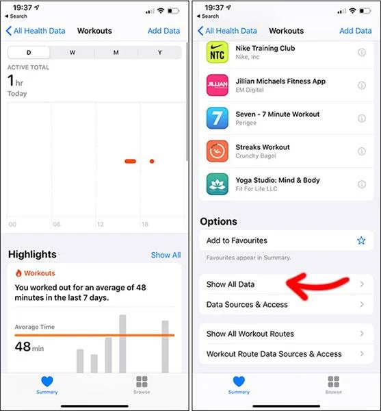 Hur man tar bort en träningsaktivitet på Apple Watch