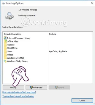 Tips för snabbare sökning i Windows 10