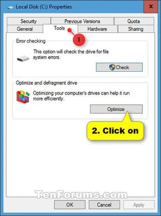 Så här ändrar du schemainställningar för Optimize Drives i Windows 10