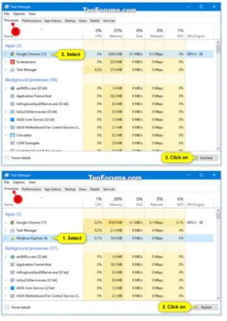 Hur man avslutar en process i Windows 10 Hur man avslutar en process i Windows 10