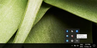 Opravte chybějící ikonu OneDrive na hlavním panelu ve Windows 10
