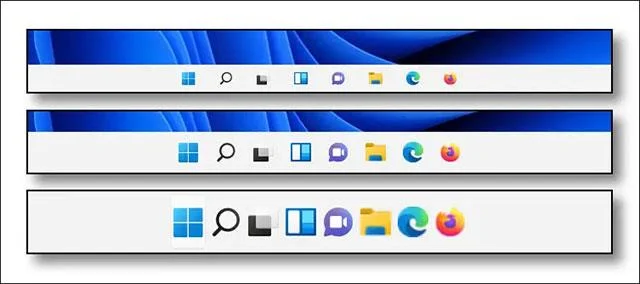 Jak změnit velikost hlavního panelu v systému Windows 11