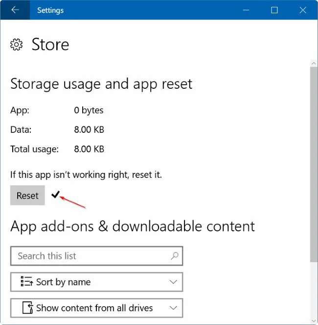 Instruktioner för att återställa Windows Store-applikationen på Windows 10