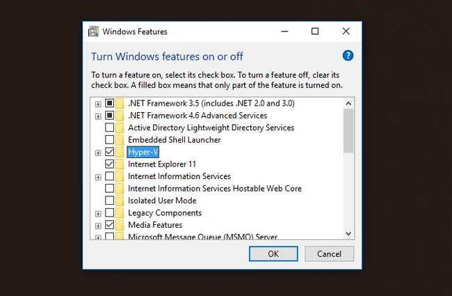 Instruktioner för att använda Hyper-V för att köra Linux Distro på Windows 10 Instruktioner för att använda Hyper-V för att köra Linux Distro på Windows 10