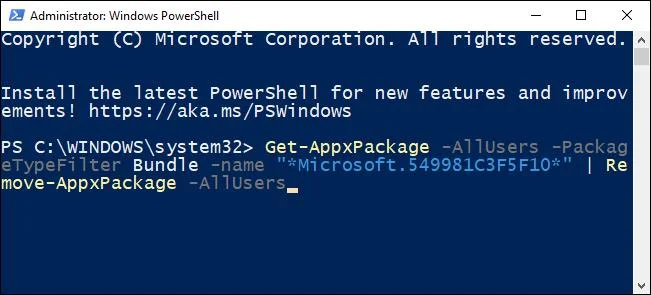 Inaktivera Cortana virtuella assistent helt på Windows 10