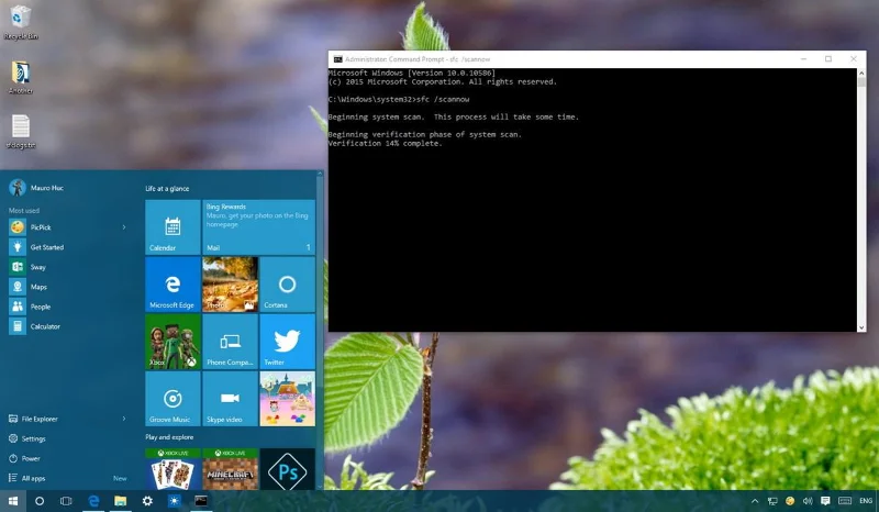 Използвайте командата SFC scannow, за да коригирате грешки в системния файл на Windows 10