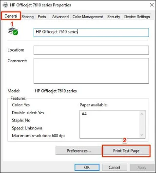 Jak vytisknout zkušební stránku, otestujte tiskárnu v systému Windows 10