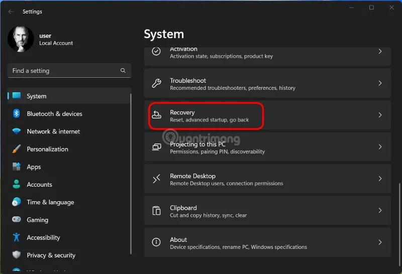 Jak resetovat Windows 11, obnovit původní nastavení Windows 11
