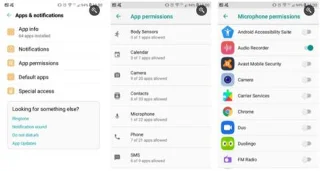 Vilken data delar Android med Google?