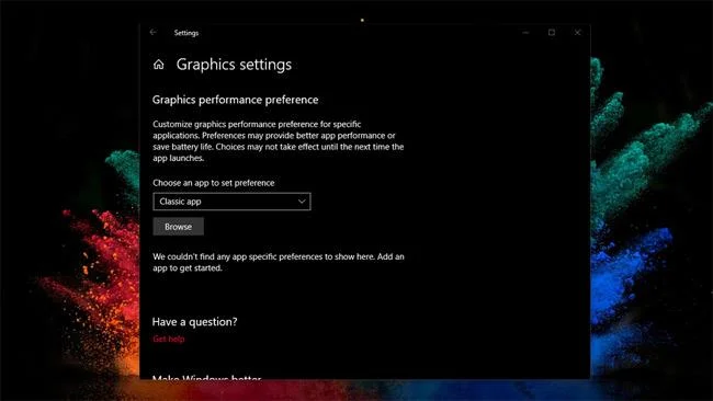 Как да увеличите производителността на игрите на Windows 10 април 2018 г