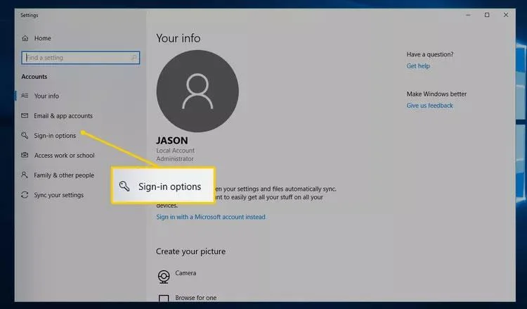 Hur man ställer in ett lösenord för Windows 10-dator, hur man ändrar Windows 10-lösenord