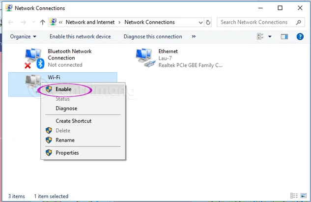 Hur man aktiverar WiFi på Windows 10