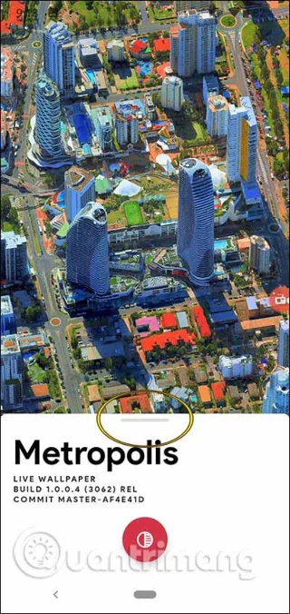 Hur man installerar 3D city wallpaper för Android