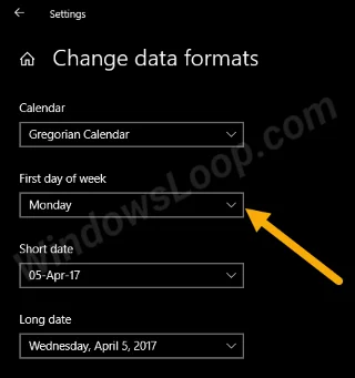 Hur man ändrar den första veckodagen i Windows 10 Kalender