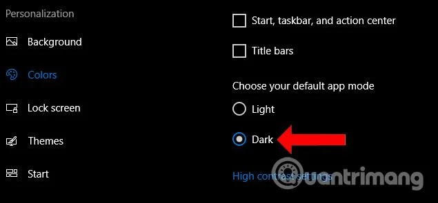 Hur man installerar Dark Mode-gränssnittet för valfri Windows 10-skärm