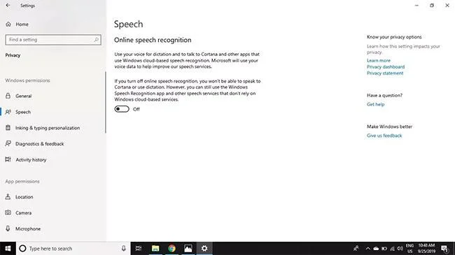 Stäng av Cortana på Windows 10