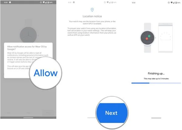 Hur man ansluter Wear OS smartwatch till Android-telefon