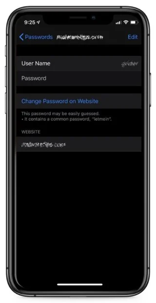IOS 14 har en extra funktion för att upptäcka läckta lösenord