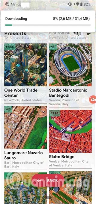 Hur man installerar 3D city wallpaper för Android