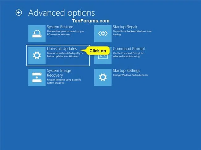 Hur man tar bort Windows 10-uppdateringen för att återgå till den gamla Windows-versionen