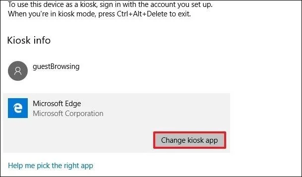 Hur man aktiverar kioskläge i Windows 10