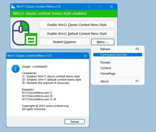 Tato malá aplikace pomáhá přenést rozhraní kontextové nabídky Windows 10 do Windows 11