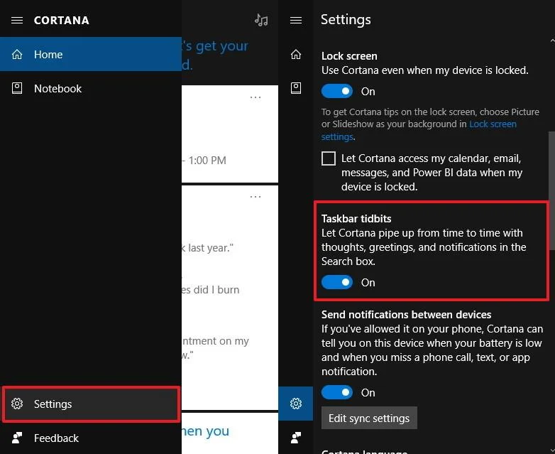 Instruktioner för optimal installation för Cortana på Windows 10 (del 1)