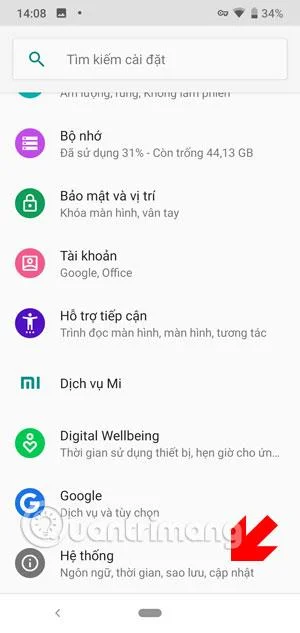 Pokyny pro přepínání vietnamštiny a angličtiny na klávesnici Gboard