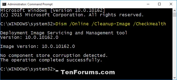 Как да поправите изображение на Windows 10 с DISM Как да поправите изображение на Windows 10 с DISM