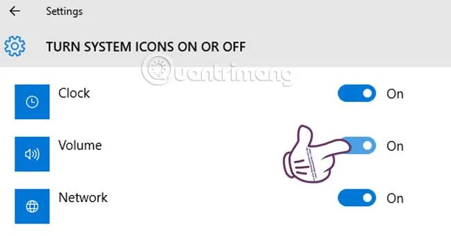 Jak získat zpět ikonu Hlasitost, která zmizela na hlavním panelu Windows 10?