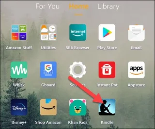 Använd din Amazon Fire-surfplatta som en Kindle-läsare