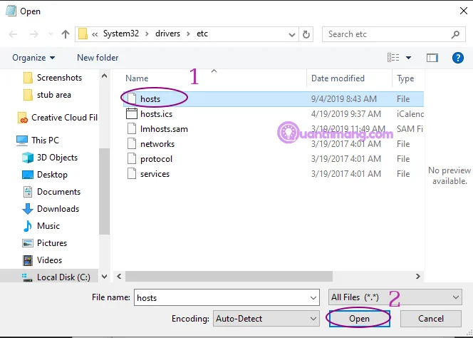 Hur man redigerar hosts-fil på Windows 10