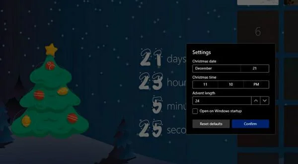 Jultema för Windows 10 på Microsoft Store
