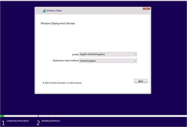 Hur man installerar Windows 10 över nätverket