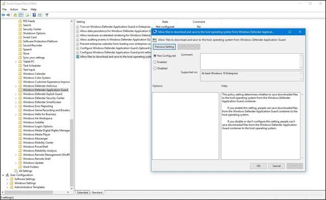 Vad är nytt i Windows Defender i Windows 10 April 2018 Update?