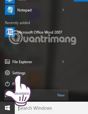 Instruktioner för att ställa in en timer för att ändra Windows 10-bakgrund