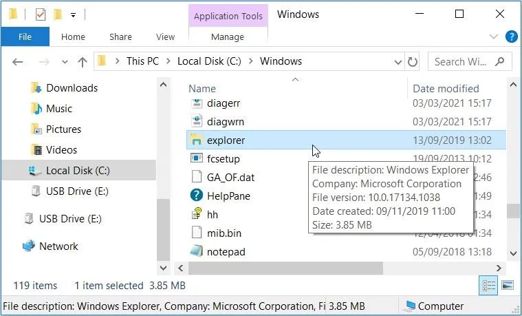 Sammanfattning av sätt att öppna File Explorer på Windows 11