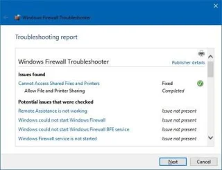 Инструкции за обработка и коригиране на проблеми със защитната стена в Windows 10