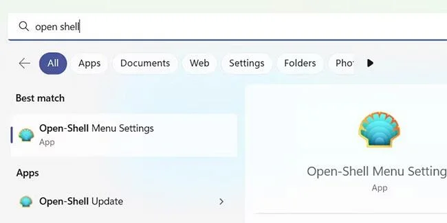 Hur man använder Open-Shell i Windows 11