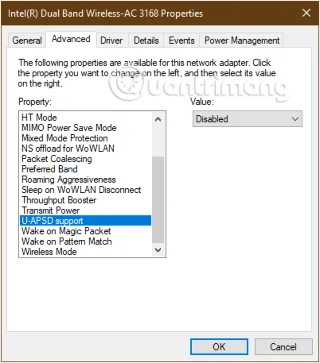 Åtgärda fel från wifi-anslutning på Windows 10, 8, 7 och Vista