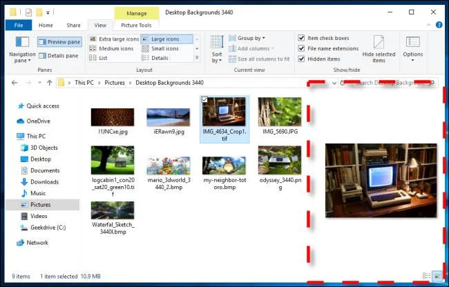 Как да покажете панела за визуализация на File Explorer в Windows 10/11
