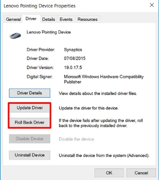Så här fixar du pekplattans fel på Windows 10 fungerar inte