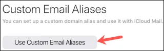 Instruktioner för att konfigurera en anpassad e-postdomän på iCloud Instruktioner för att konfigurera en anpassad e-postdomän på iCloud